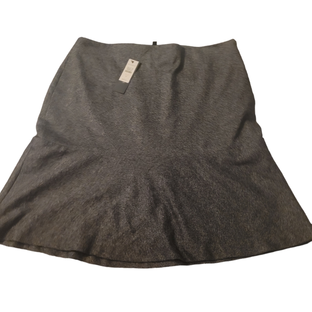 Talbots charcoal skirt sz 10